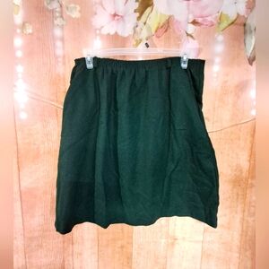 Vintage Random sportswear green skirt size 36